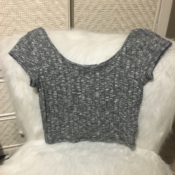 Forever 21 Crop Top in Gray - Picture 1 of 2
